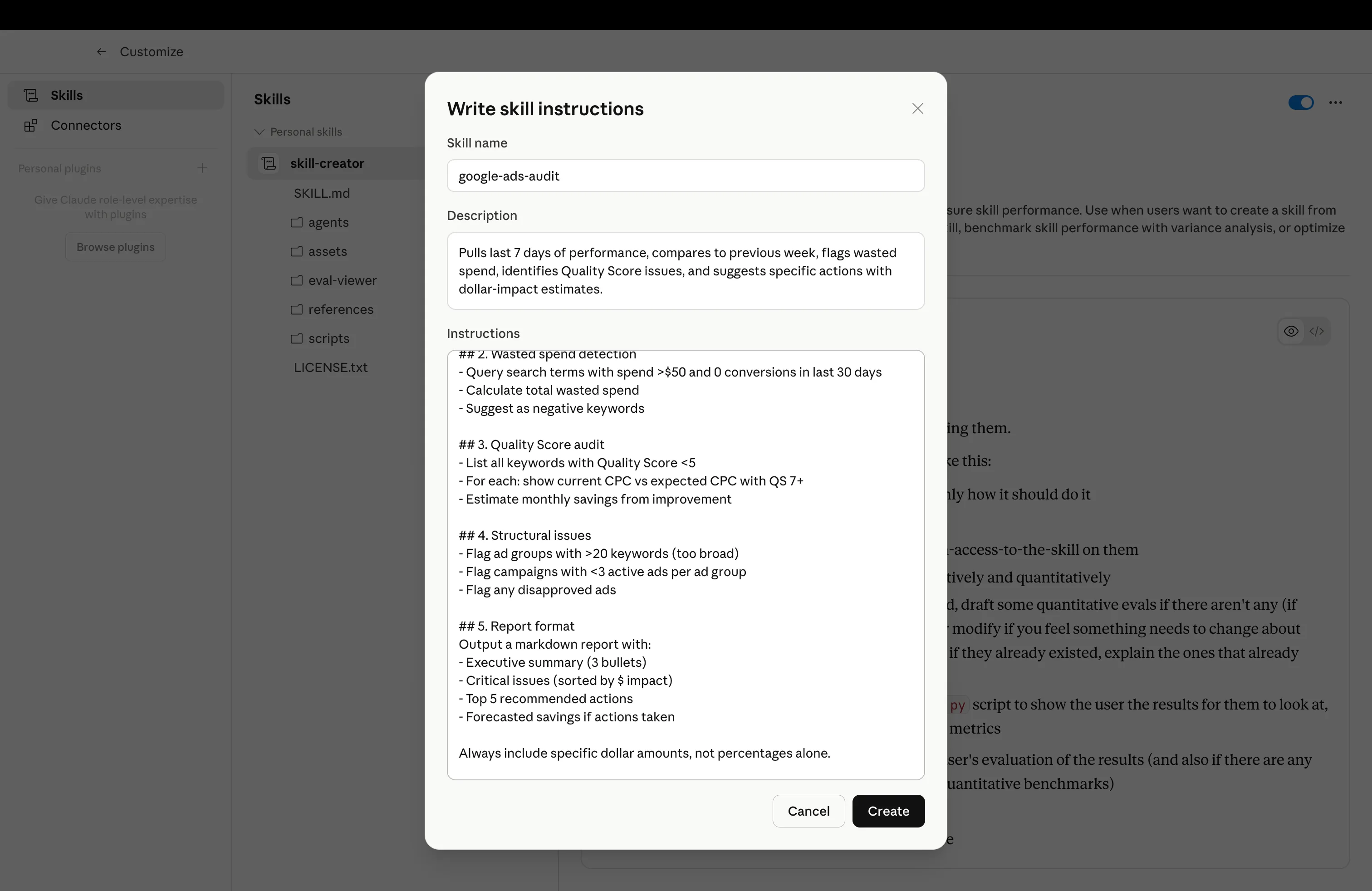 Installed Claude skill ready to use for Shopify CRO automation