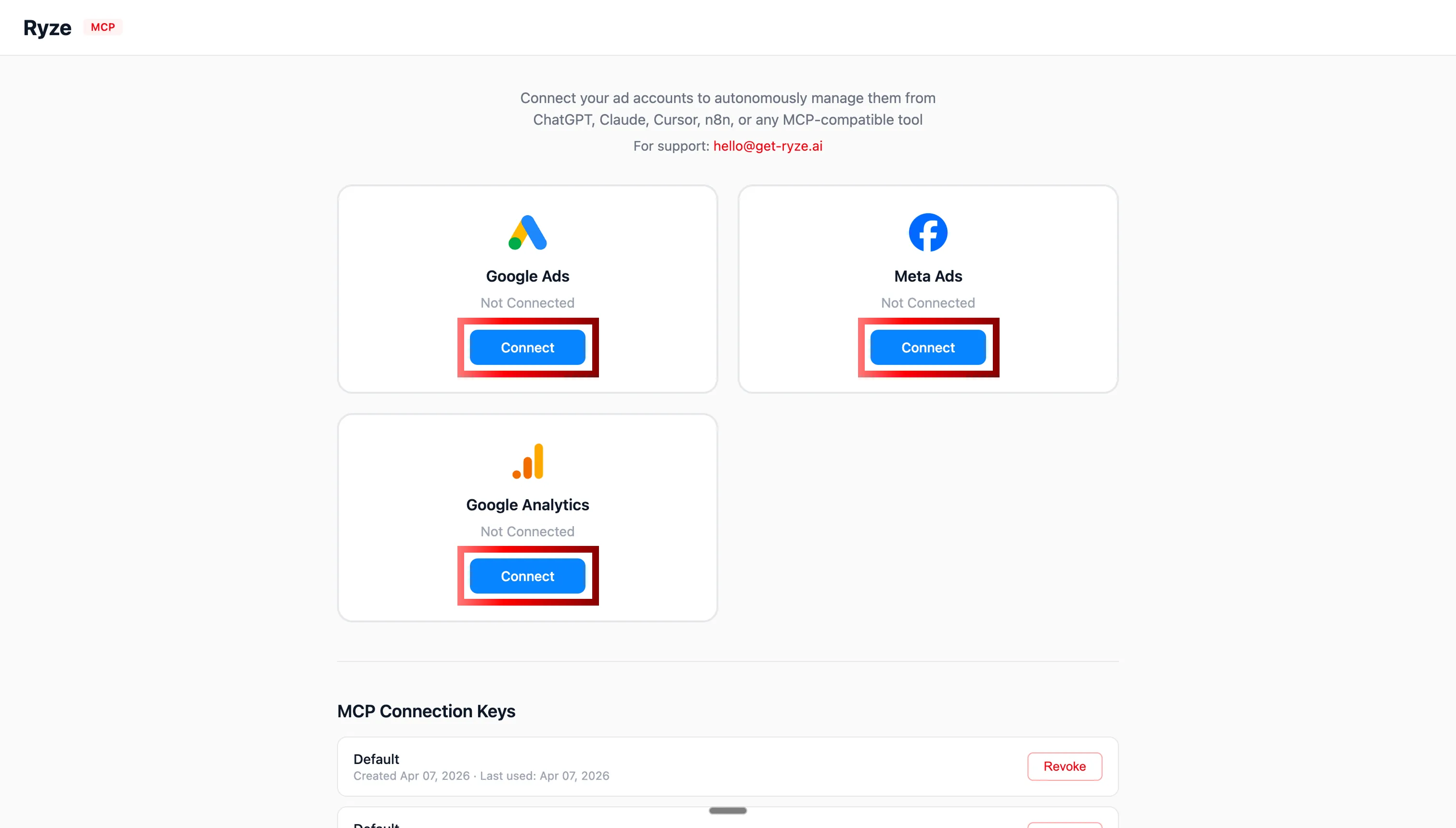 OAuth authentication to connect Meta Ads account to Claude AI